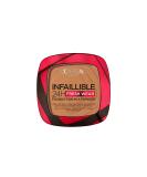 L'Or al Paris Infallible 24H Fresh Wear Foundation in a Powder Full-coverage Longwear Weightless Smooth Finish Water-proof and Transfer-proof 330 Hazelnut 330 Hazelnut 9 g (Pack of 1) - Buy Online on SooperMarket.com