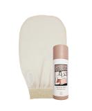 100% Raw Cocoon Silk Exfoliating Glove Mitt - Natural Body Scrub & Fake Tan Remover for Women & Men | Feel Fine Cream & Gold - Buy Online on SooperMarket.com