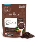Navitas Organics Raw Cacao Nibs 16oz. Bag 15 Servings - Organic Non-GMO Fair Trade Gluten-Free - Buy Online on SooperMarket.com