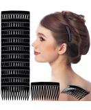 RC ROCH 12-Piece Smooth Hair Comb Set - Black Hair Clips for Women & Girls Wedding & Everyday Use - Buy Online on SooperMarket.com