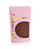 HONEYBERRY INCLUSIONS Cocoa Sugar Strands Sprinkles 200g - Premium Edible Vermicelli Chocolate Style Sprinkles for Baking Cupcake and Cake Decorations Ice Cream Dessert and Icing Decoration Toppers - Buy Online on SooperMarket.com