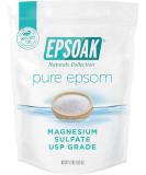 Epsoak Epsom Salt - 10 lb. Bulk Bag Magnesium Sulfate USP - Buy Online on SooperMarket.com