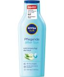 Nivea Sun Nursing after Sun Lotion (400 ml) lotion with a skin-calming effect after sunbathing with organic aloe vera and hyaluron for 48h moisture - Buy Online on SooperMarket.com