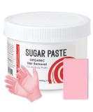 Organic Sugar Paste Wax for Bikini & Brazilian Waxing + Applicator & Gloves Set - Buy Online on SooperMarket.com