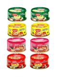 Maesri Variety Curry Paste 8pk (2) Green, (2) Red, (2) Masaman, & (2) Panang Curry Sauce (Pack of 8) 4 Ounce (Pack of 8) - Buy Online on SooperMarket.com