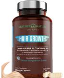 Women's Hair Growth Supplement with Collagen, Keratin & Biotin - 60 Capsules for Thicker, Fuller Hair & Faster Regrowth - Vegan & Non-GMO - 1 Month Supply - Buy Online on SooperMarket.com