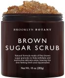 Brooklyn Botany Brown Sugar Body Scrub - 10 oz - Moisturizing and Exfoliating Body, Face, Hand, Foot Scrub - Fights Acne Scars, Stretch Marks, Fine Lines & Wrinkles, Great Gifts For Women & Men - 10 oz 10 Ounce (Pack of 1) - Buy Online on SooperMarket.com