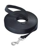 Loutep Training Lead for Dogs 3m 5m 10m 15m 20m 25m 30m Strong Nylon Rope Extra Long Line Dog Lead Leash with Padded Handle for Large Medium Small Puppy Recall Pet Walking Obedience Outdoor Play 10m Black - Buy Online on SooperMarket.com