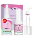 Shop Saviland 15ml + 60ml Dip Powder Foundation Base - No Curing Needed for DIY Nails | Large Capacity for Nail Salons - Fast International Shipping - Buy Online on SooperMarket.com