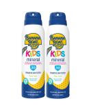 Banana Boat Kids Mineral Sunscreen Spray SPF 30, 5 Fl Oz - Pack of 2 | Broad Spectrum Protection - Buy Online on SooperMarket.com