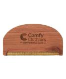 Comfy Clothiers Multi-Fabric Cedar Wood Sweater Comb - Defuzz Cashmere, Wool & More - Lint & Pilling Remover for Refreshed Clothes - Buy Online on SooperMarket.com