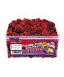 Sweetzone Juicy Berries Halal Sweets Tub 805g 350pcs Sweets Bulk Retro Sweets Jelly Sweets Sweet Box Sweet Tubs Bulk Sweets Candy for Sweet Bags for Sweet Tooth Cravings Berry - Buy Online on SooperMarket.com
