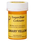 Sugarflair Canary Yellow Food Colouring Paste - 25g | Highly Concentrated Dye for Sugar Pastes, Buttercream, and Royal Icing - Buy Online on SooperMarket.com
