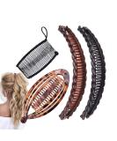 Aaiffey 4pcs Vintage Banana Hair Clips for Thick Curly Hair - Hair Accessories Set for Women - Buy Online on SooperMarket.com