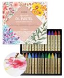 HA SHI Water Soluble Oil Pastels 24 Color - Premium Art Supplies for Kids & Adults - Buy Online on SooperMarket.com