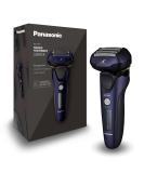 Panasonic ES-LV67 5-Blade Wet & Dry Electric Shaver for Men - Rechargeable & Responsive Beard Sensor - Multi-Flex 16D Head - UK 2-Pin Bathroom Plug - Navy & Black - Buy Online on SooperMarket.com