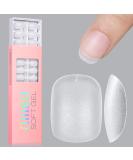 AICLSA Ultra Short Oval Nail Tips - 240 PCS Full Cover Matte Soft Gel False Nails - DIY Press On Nails - 15 Sizes - Buy Online on SooperMarket.com
