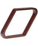 Pro Series TR9-C Doweled Wooden Billiard Ball 9-Ball Diamond Rack - Cherry Black Finish - Buy Online on SooperMarket.com