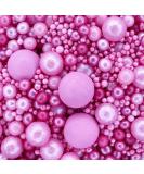 Twist Ingredients - Pearls Mix - Pinks - Cake Topper Sprinkles - 1kg Edible Shimmer Ball Cupcake Decorations - Perfect for Weddings Christenings & Valentines - Buy Online on SooperMarket.com