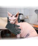 6 Pack Sphynx Cat Bath Gloves - Exfoliating Glove for Hairless Cats | Sphynx Shower Body Scrub - Buy Online on SooperMarket.com
