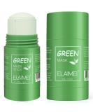 Green Tea Mask Stick for Face - Blackhead Remover Anti-Acne Pore Deep Clean Moisturizing Facial Mask for All Skin Types | 1 PC - Buy Online on SooperMarket.com