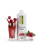 Asvita Sugar-Free Beverage Syrup | 1L Raspberry Fresh Mix - 26 Delicious Flavors | International Shipping Available - Buy Online on SooperMarket.com