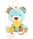 Skip Hop Bandana Buddies Bear Activity Teething Toy with Rattle - Multi-Sensory Textures - Buy Online on SooperMarket.com