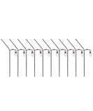 Zite Fishing Anti Tangle Boom Tubes Set - 10 PCS Metal Sleeve Spacer - Essential Carp Fishing Feeder Accessories - Buy Online on SooperMarket.com