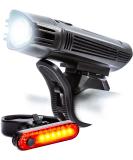 Bike Lights for Night Riding  USB Rechargeable Shark 300 Ultra Bright LED Bike Lights Front and Back Safety Tail Light Included  Bicycle Light Compatible with Mountain  Road  Kids & City Bicycles - Buy Online on SooperMarket.com