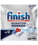 Finish Quantum Infinity Shine Dishwasher Tablets REGULAR 120 Tablets - Buy Online on SooperMarket.com