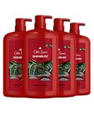 Old Spice Men's Dragonblast Body Wash 30 fl oz - Pack of 4 | Long Lasting Lather - Buy Online on SooperMarket.com