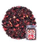 Plant Gift Currant Berries Blueberry Raspberry Tea Bags hibiscus tea bags Roselle Blueberries Grapes Raspberries Into Iced Tea & Hot Tea Oganic Fruit Herbal Tea 70G/2.5oz - Buy Online on SooperMarket.com
