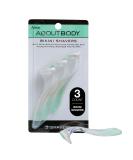 Kai About Body Bikini Shavers - Gentle Razors for Shaving, Trimming & Exfoliating - Includes 3 Beauty Groomers - Buy Online on SooperMarket.com