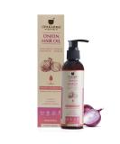 UPAKARMA Onion Black Seed Hair Oil - 6.8 fl oz | With 12 Essential Oils for Hair Growth - Buy Online on SooperMarket.com