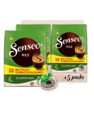 Senseo Pads Mild - Mild coffee RA-certified - 5 packs x 32 coffee pads 32 pieces (pack of 5) - Buy Online on SooperMarket.com