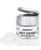 The Sugar Art - DiamonDust - Edible Glitter For Decorating Cakes, Cupcakes, Cake Pops, & More - Sprinkle on Sparkle and Luster to Sweets - Kosher, Food-Grade Coloring - White Diamond - 3 grams - Buy Online on SooperMarket.com