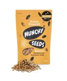 Honey Roasted Sweet Mix of Sunflower & Pumpkin Seeds 450g - Gluten & Wheat-Free Protein Snack with Fibre & Vitamin E for Kids & Adults | Munchy Seeds - Buy Online on SooperMarket.com