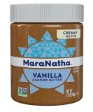 MaraNatha Creamy Roasted Vanilla Almond Butter No Stir 12 Ounce Jar - Buy Online on SooperMarket.com