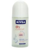 Nivea Dry Comfort Deodorant Roll-On 1.7 Fluid Ounce (Pack of 2) - Buy Online on SooperMarket.com