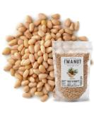 Premium Raw Pine Nuts 16 oz (1 lb) - Steam Pasteurized for Freshness | Ideal for Pesto, Salads, & Roasting | By I'M A NUT - Buy Online on SooperMarket.com