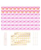 70pcs 5ml Pink Jars with Lids - Ideal for Lip Balm Creams & Cosmetics | Mini Crucible Cans - Buy Online on SooperMarket.com