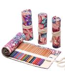 DYOMR Maple Leaves 36 Slot Pencil Wrap Organizer for Drawing and Coloring - Buy Online on SooperMarket.com