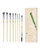 Jessup 8pcs Eyeshadow Brush Set | Premium Crujson-Free Eye Makeup Brushes | Blending, Concealer, Eyebrow, Eyeliner & Spoolie Kit T328 - Buy Online on SooperMarket.com