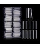 Kalolary 500PCs Extra Long Transparent C Curve Nail Tips XXL Coffin Shape French Fake Nails for Nail Art & Manicure - Buy Online on SooperMarket.com