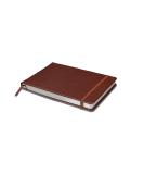 Linden Art Watercolor Journal - 140lb (300 GSM), 64 Cold Pressed Pages, 8.5x5.5 inches - Watercolor/Mixed Media Travel Journal with Brown PU Leather Cover - Buy Online on SooperMarket.com