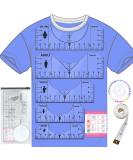 Tshirt Ruler Guide for Vinyl Alignment, T Shirt Rulers to Center Designs, Alignment Tool with Soft Tape Measure, Craft Sewing Supplies Accessories Tools for Cricut Heat Press HTV Heat Transfer Vinyl 01 PVC Transparent Professional Tshirt Ruler - Buy Online on SooperMarket.com