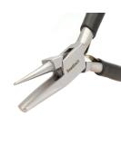 The Beadsmith Concave (Hollow)/Round Nose Piers   Wire Looping and Wire Bending Plier   5 inches (127mm)   Steel Head & Double Leaf Springs   European Design & Quality   Tool for Jewelry Making - Buy Online on SooperMarket.com