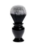 Fendrihan Black and White Synthetic Shaving Brush with Resin Handle - 24mm Knot Size for Personal and Professional Shaving - Buy Online on SooperMarket.com