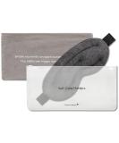 Ostrichpillow Hot & Cold Eye Mask - Clay Beads Therapy for Dark Circles, Eye Bags, Headaches - Velcro Closure, 2 Protective Bags - Dark Night - Buy Online on SooperMarket.com
