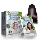 MQUPIN 3-in-1 Hair Dye Shampoo Dark Brown - Natural Herbal Ingredients - Semi-Permanent Color for Men & Women - Buy Online on SooperMarket.com